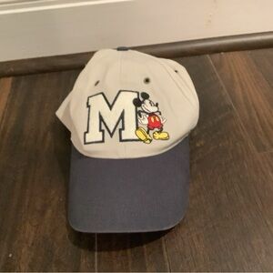 Disney Mickey Mouse Cap - Cream and Black